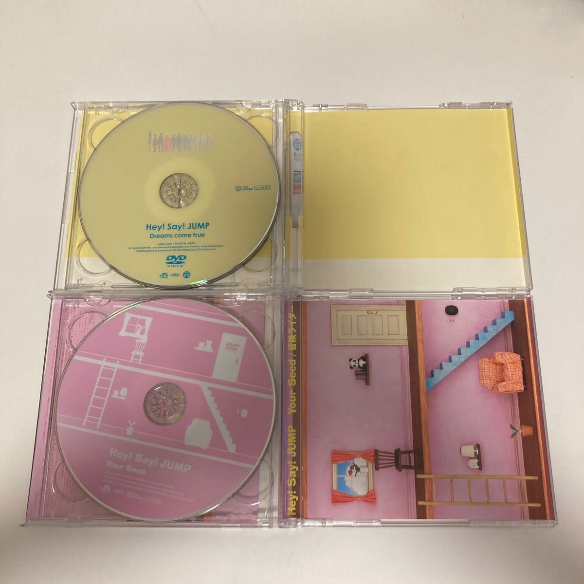 セット売り】Hey Say JUMP シングル4枚(初回限定盤) CD+DVD 初回限定盤