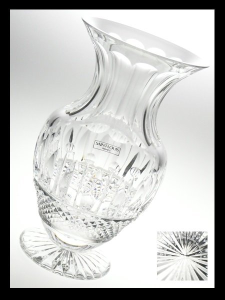 25410円公式 本物 販売入荷 【新品/未使用】サンルイ 花瓶 ST LOUIS