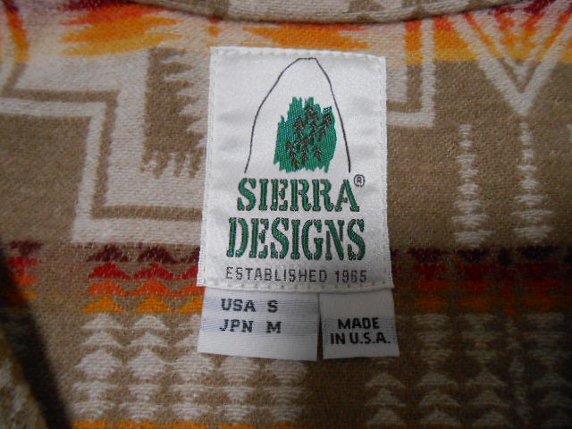 USA made! sierra design x pen dollar ton! mountain parka green USA size S Japan size M SIERRA DESIGNS PENDLETON