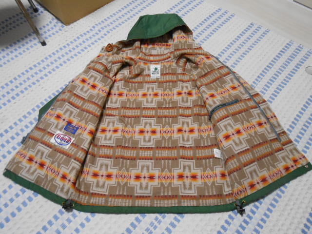 USA made! sierra design x pen dollar ton! mountain parka green USA size S Japan size M SIERRA DESIGNS PENDLETON