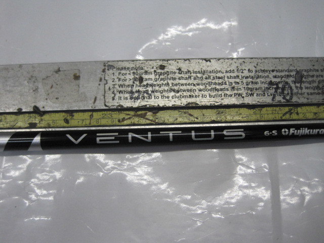 NEW限定品】 新品 未使用 VENTUS 6 Fujikura フジクラシャフト