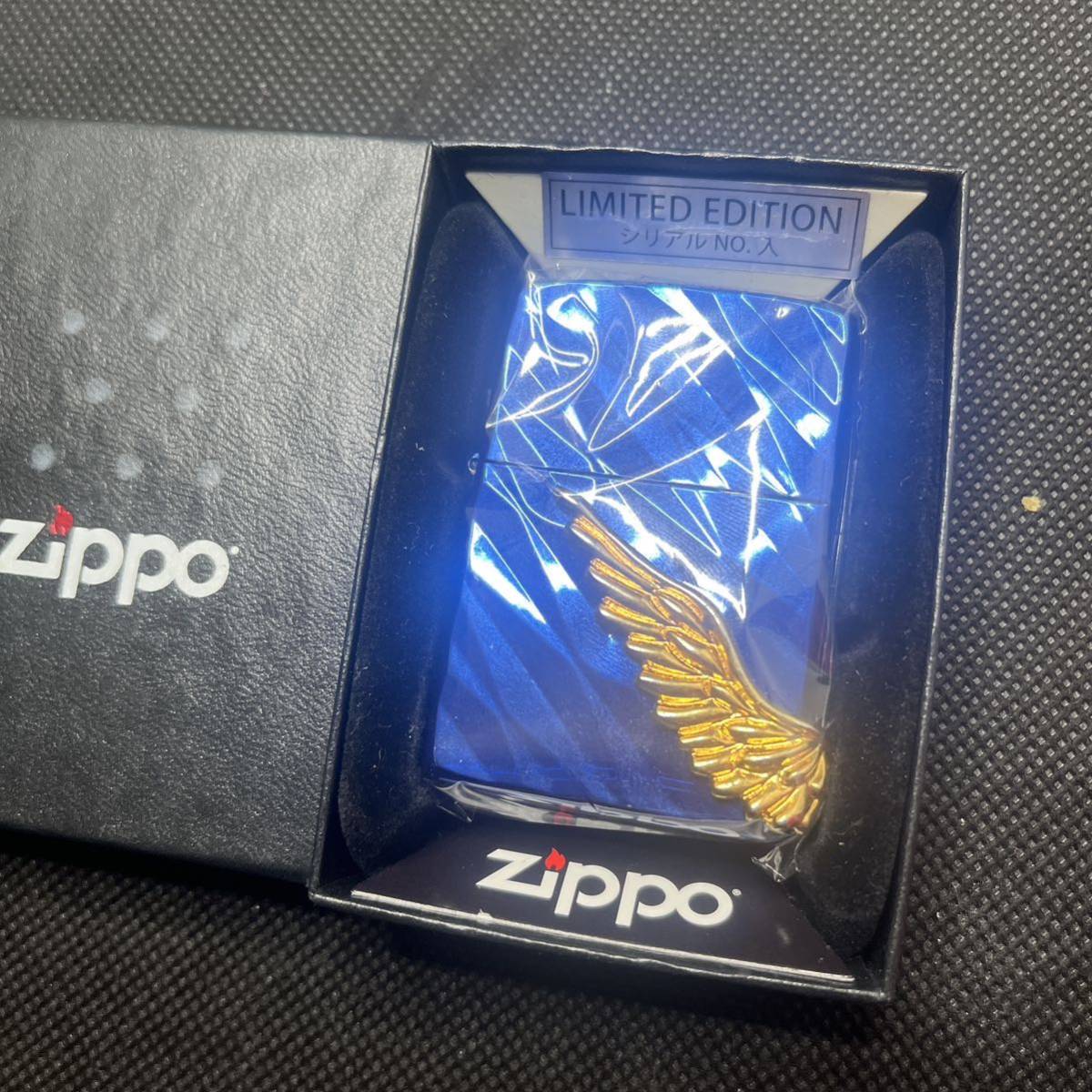 ZIPPO 限定 1000個生産 エンジェルウィング ジッポ ラピスブルー-