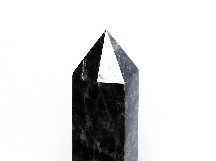 誠安◆魔除けの石！ 1.5Kgモリオン 純天然 黒水晶 六角柱[T43-7030]の画像2