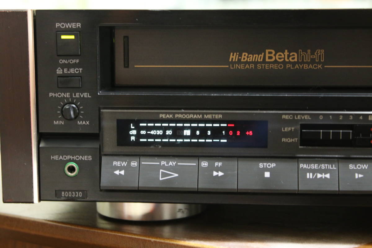 純正リモコン 整備品 SONY Hi-Band Betamax SL-HF90SD ソニー ベータ