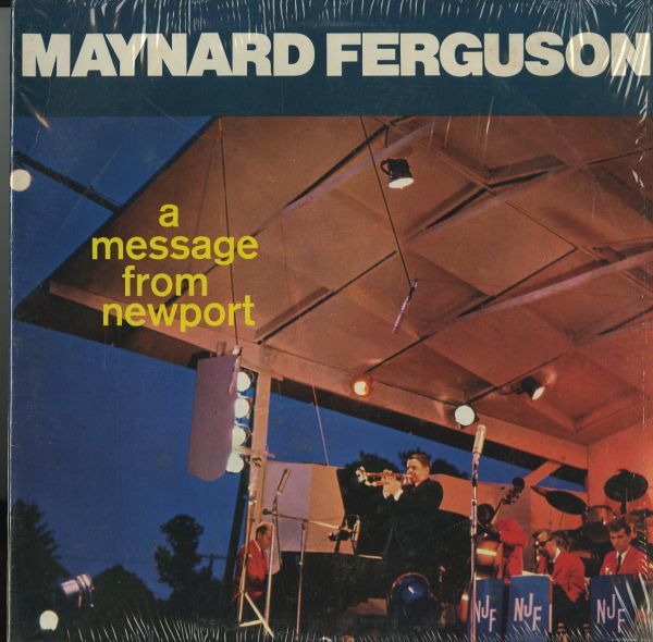 US81年プレスLP！シュリンク付き Maynard Ferguson /A Message From Newport【Roulette SR-59024】メイナード・ファーガソン Slide Hampton_画像1