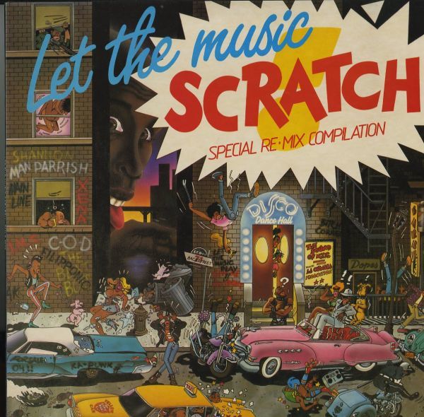 USオリジナルLP！V.A. / Let The Music Scratch 84年【Emergency EMLP 7506】ディスコ・ラップ エレクトロ・ファンク コンピレーション_画像1