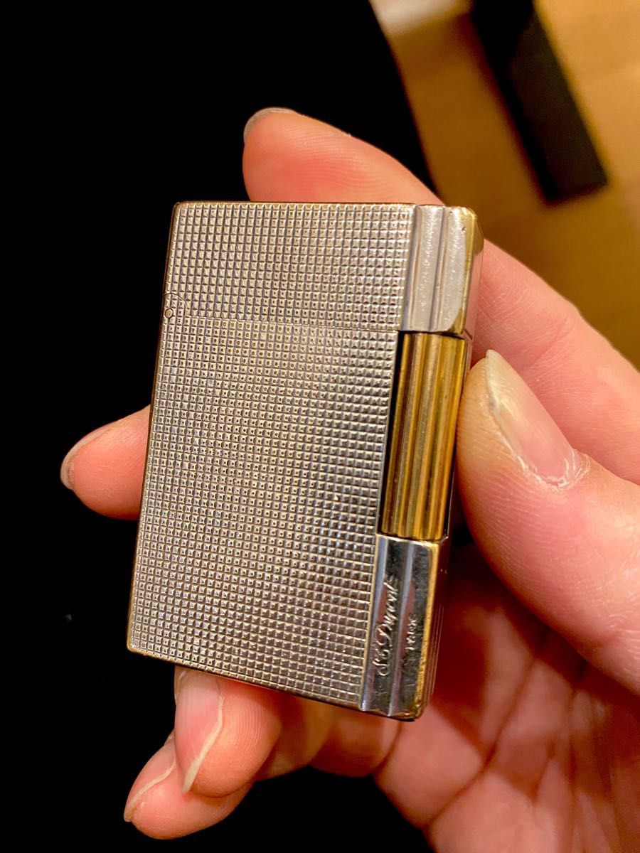 開閉音とても良いキーン Dupont デュポン ガスライター ギャッツビー ライン2s S.T.Dupont