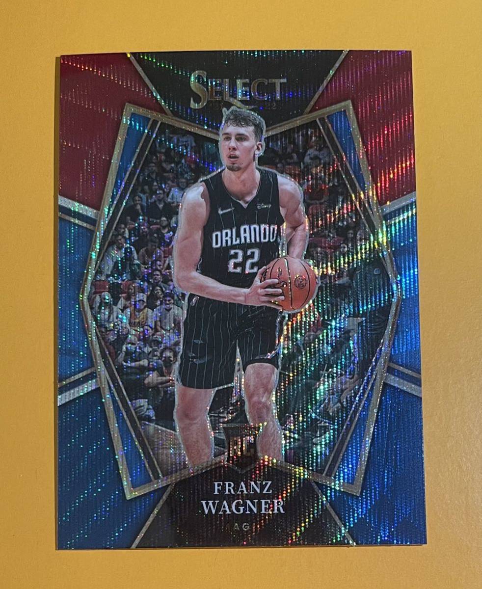 2021-22 Panini select franz wagner RC 3色パラレルルーキーカード NBAカードの画像1