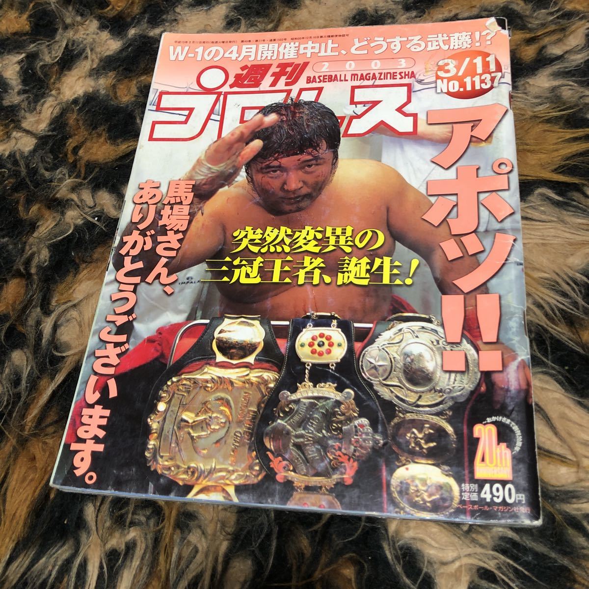 週刊プロレス　年代物