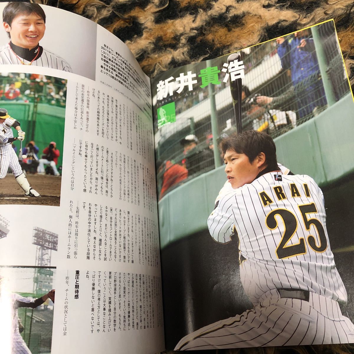 月刊タイガース　新井貴浩　阪神タイガース　藤井彰人_画像2