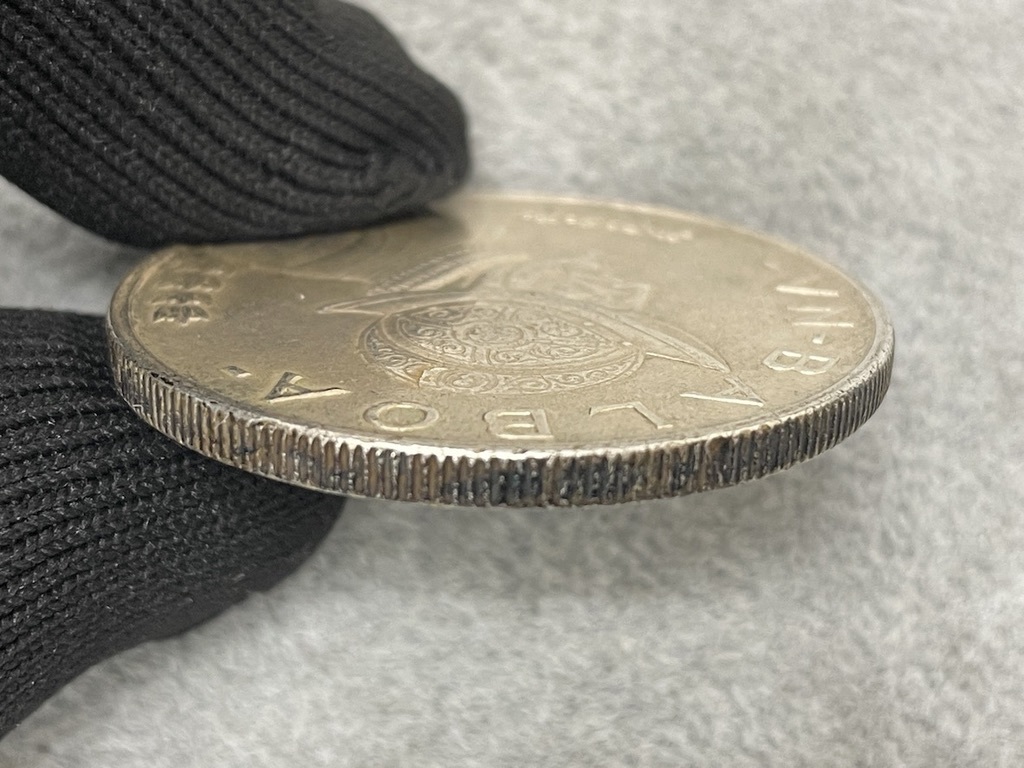 １円〜♪パナマ銀貨　 1バルボア　 1947年 重さ26.6ｇ_画像4
