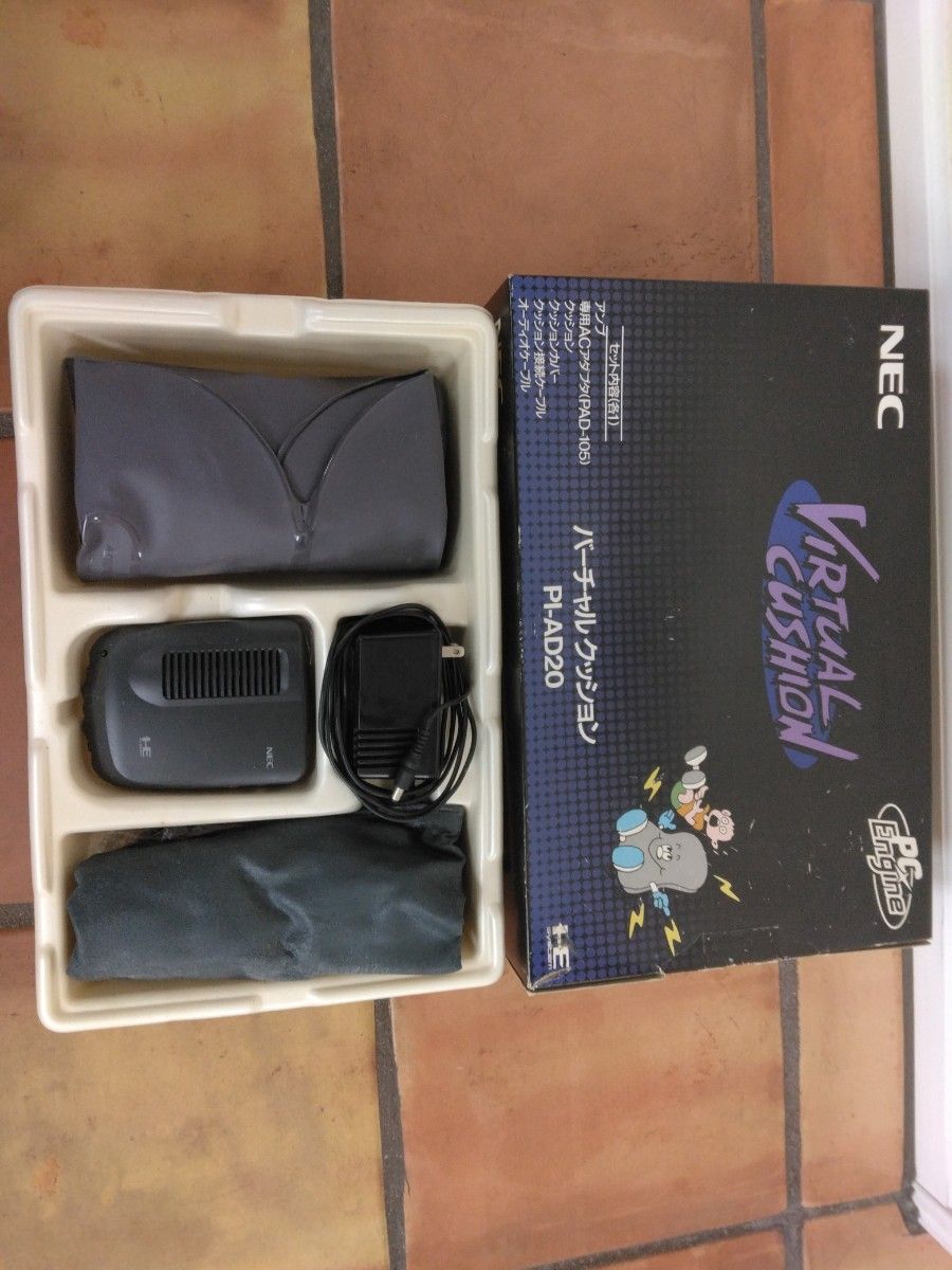 当時物 PCエンジン バーチャルクッションVR PI-AD20 NEC 体感 当時物 PCエンジン バーチャルクッションVR PI-AD20 NEC 体感