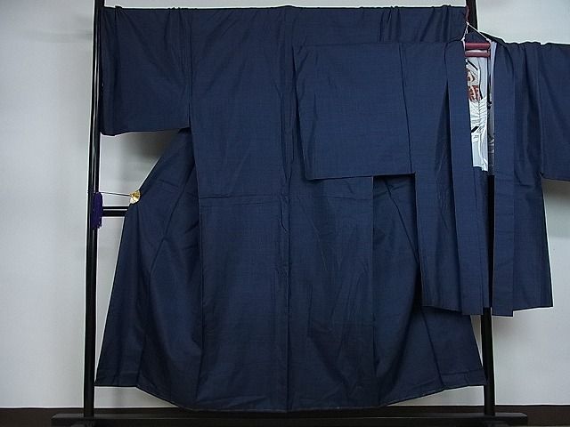 M-1023 男着物 アンサンブル 本場大島紬 本亀甲絣100亀甲 キングサイズ-