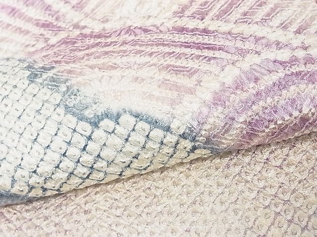 訪問着セット 全て新品 疋田本絞り 高級品 藤娘きぬたや 手縫い仕立て