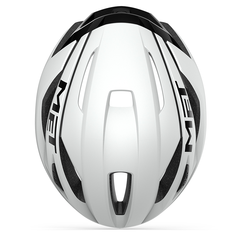 MET STRALE Lサイズ(58-61cm)White Black / Matt Glossy エントリーモデル 2022-2023 新品未使用_画像2