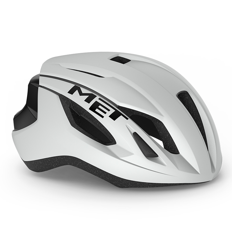 MET STRALE Lサイズ(58-61cm)White Black / Matt Glossy エントリーモデル 2022-2023 新品未使用_画像1