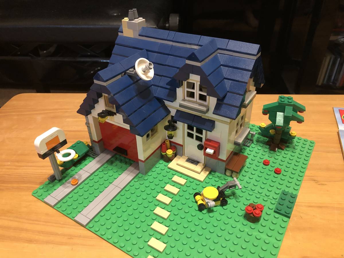 LEGO 5891 クリエイター マイホーム 青い屋根の家(街シリーズ)|売買