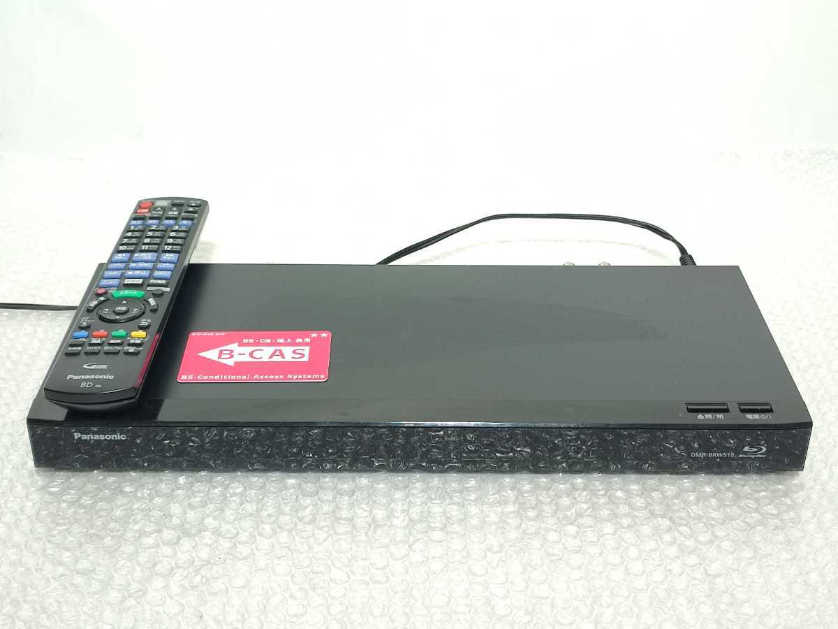 無料発送 panasonic blu-ray DMR-BRW510 2016年製 ブルーレイ