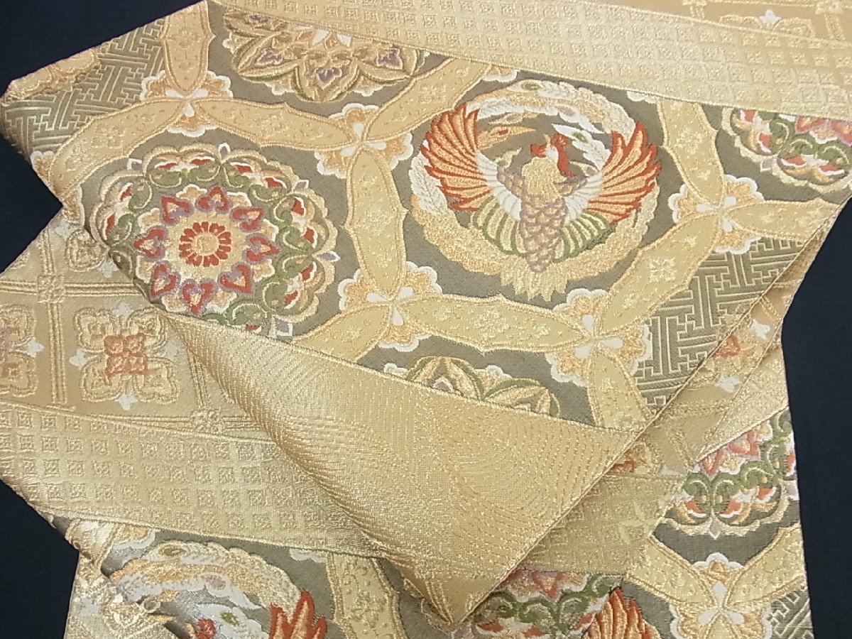 花美人□六通柄袋帯 正倉院花文 金糸 逸品 ox0170 帯 | huroncmh.org