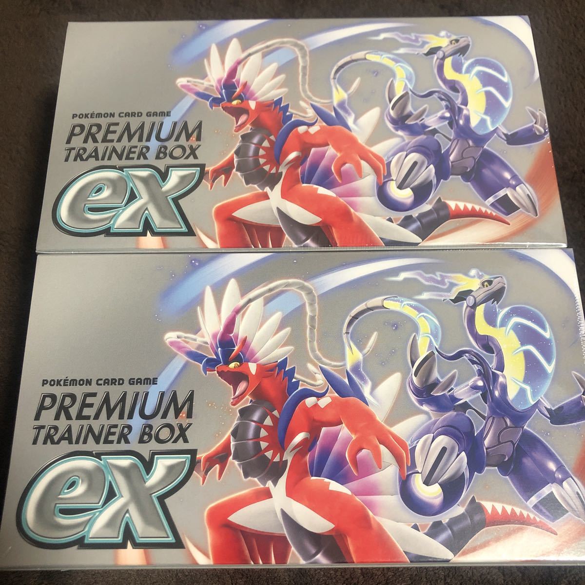 2BOX プレミアムトレーナーボックスex ポケモンカードゲーム ポケカ
