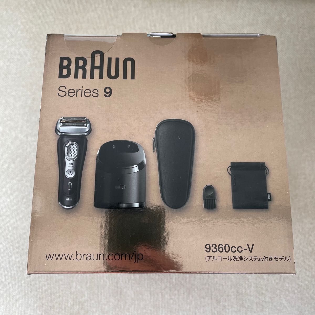 新品未開封/納品書同封】BRAUN シリーズ9 9360CC-Vシェーバー-