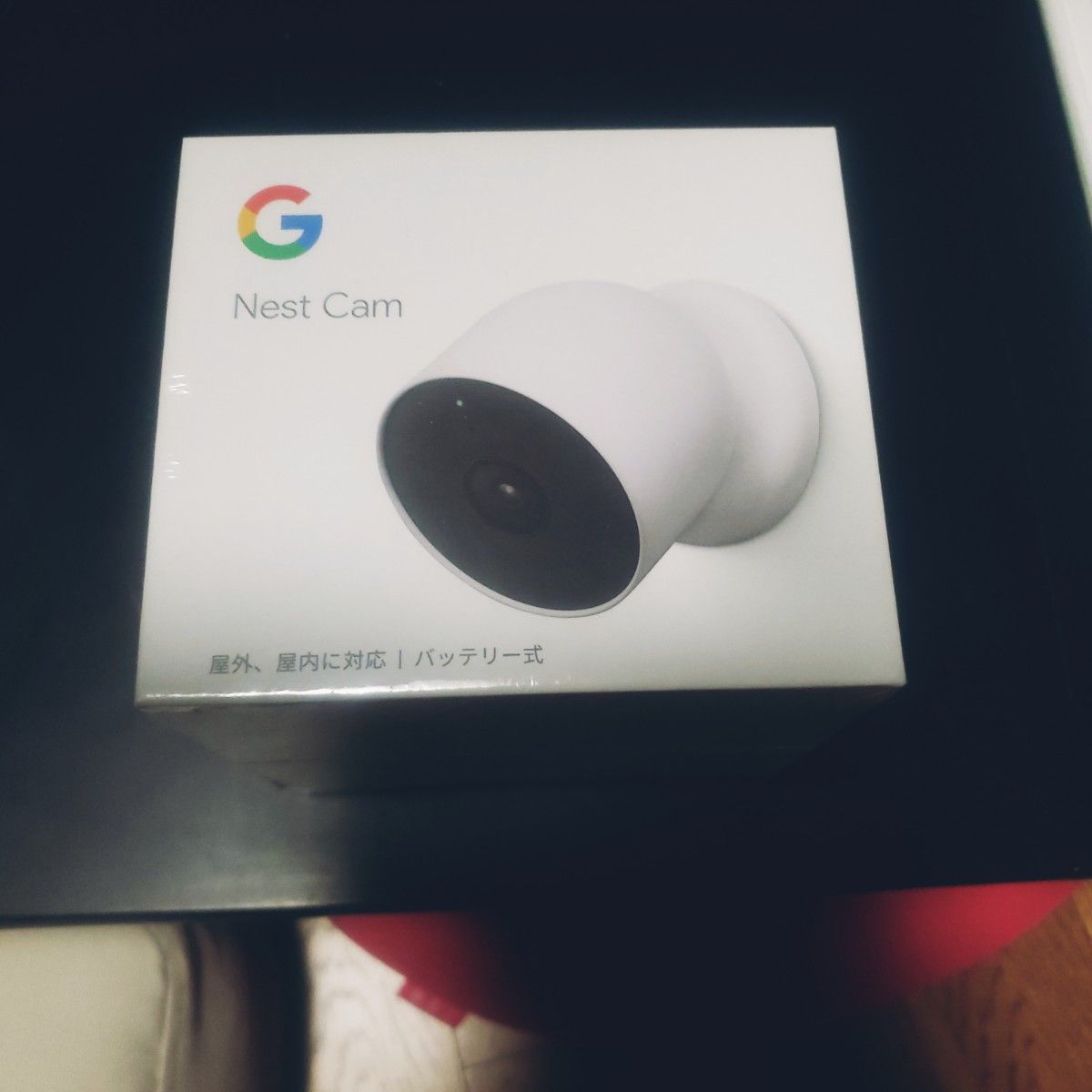 新品未使用　未開封Google Nest Cam (屋内、屋外対応 / バッテリー式)グーグルネストカムです。