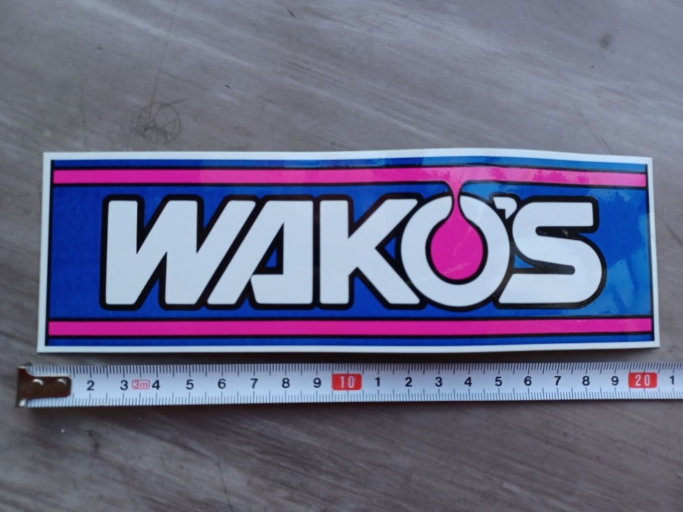 ステッカー　WAKO’S（中）　_画像1