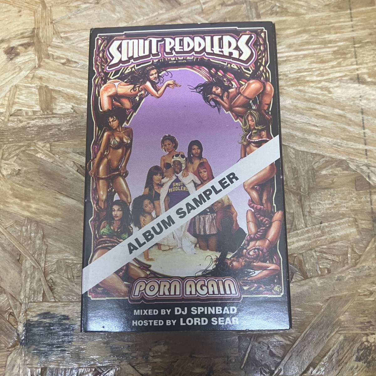 タ HIPHOP,R&B SMUT PEDDLERS - PORN AGAIN ALBUM SAMPLER TAPE 中古品_画像1