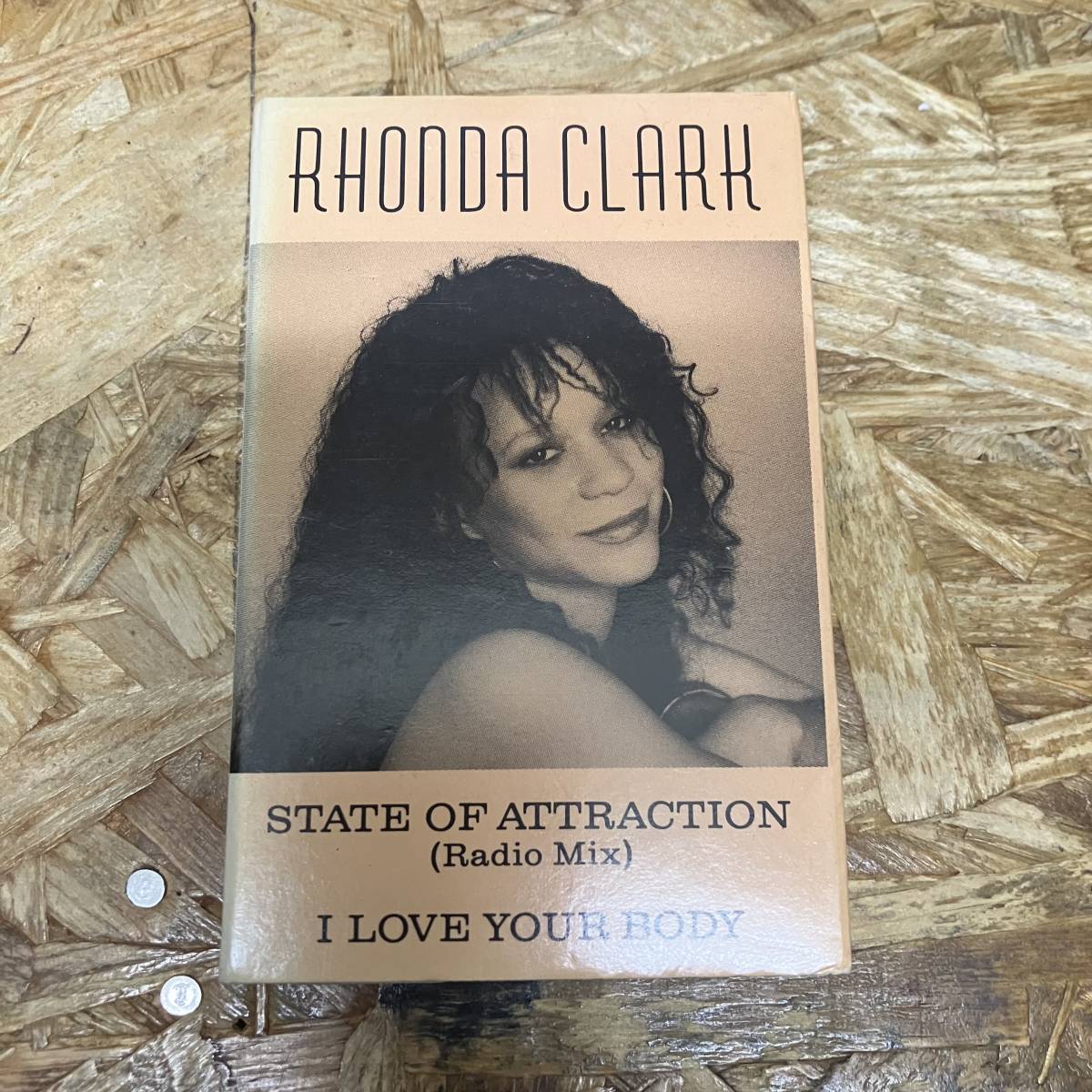 タ HIPHOP,R&B RHONDA CLARK - STATE OF ATTRACTION シングル TAPE 中古品_画像1