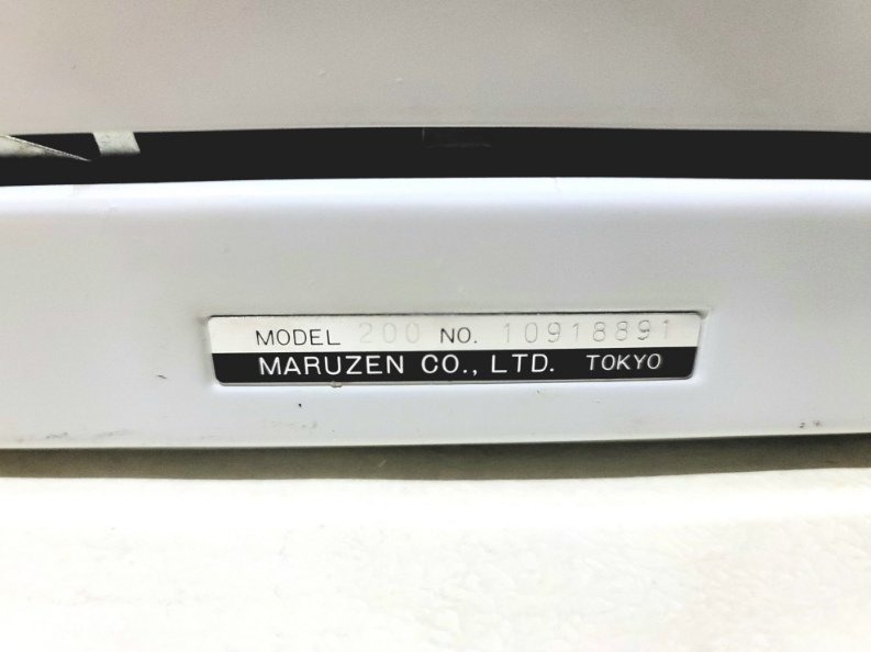 ◆レトロ◆ MARUZEN マルゼン タイプライター 200 昭和レトロ アンティーク ヴィンテージ コレクションの画像8