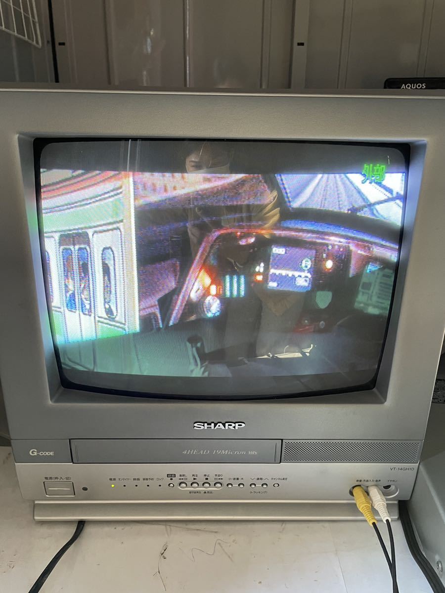 Yahoo!オークション - 【通電OK】SHARP VT-14GH10 シャープ 14型 Yahoo!オークション - 【通電OK】SHARP VT-14GH10 シャープ 14型
