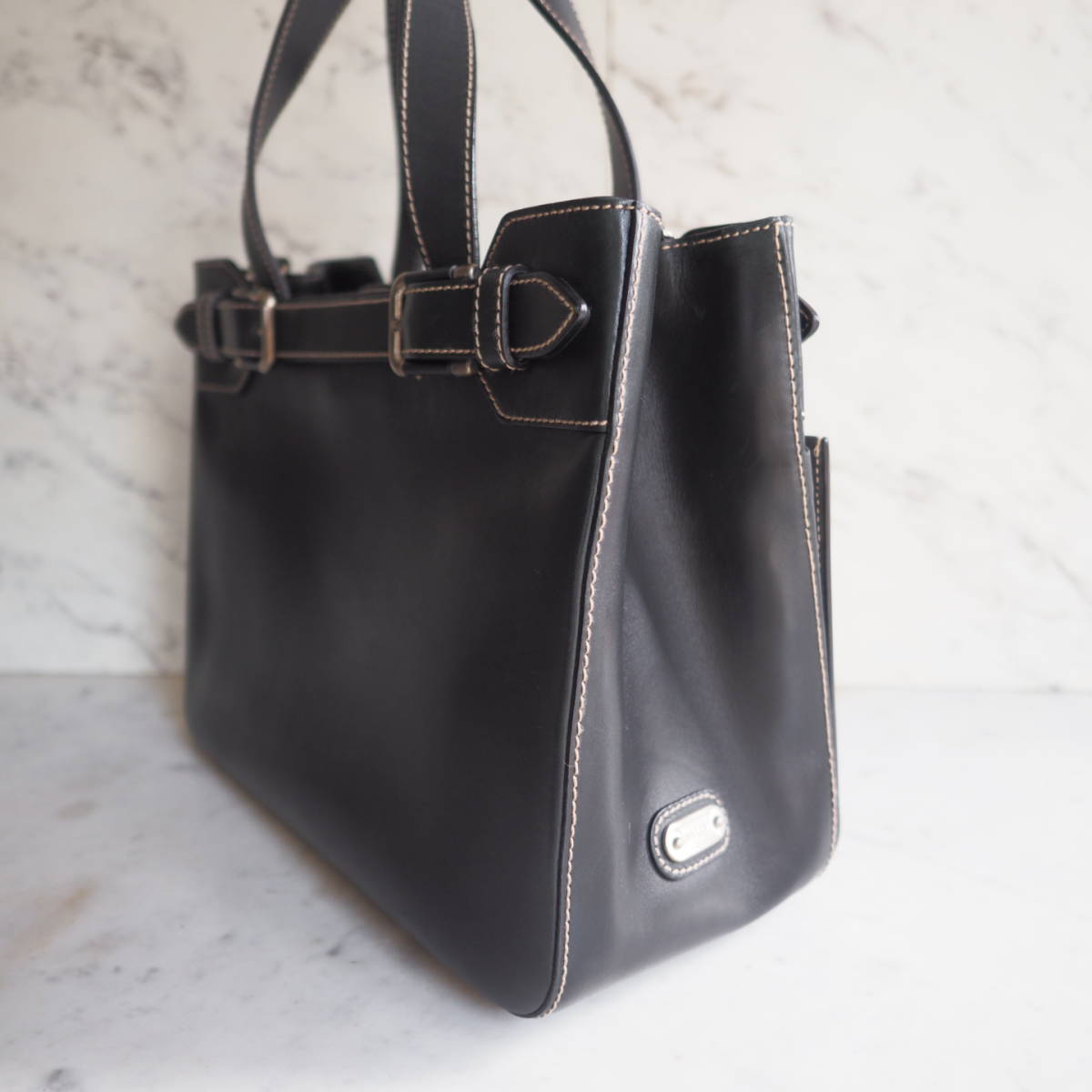 格安通販 Bally - バリー 2way バッグ ブラック 美品 レザー 鞄の通販