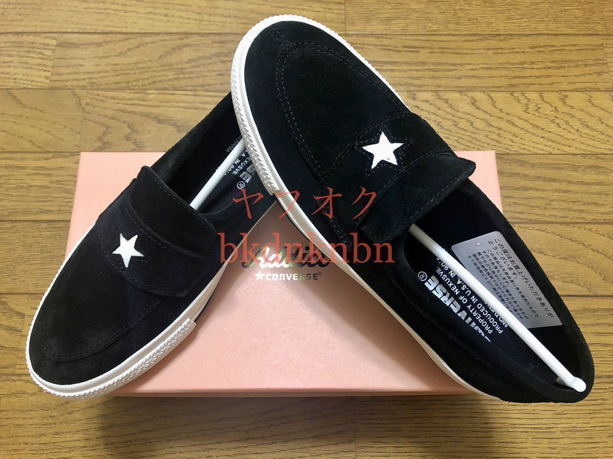 【新品 黒 US8 26.5cm Addict ONE STAR LOAFER】 converse アディクト ワンスター ローファー chuck taylor n hoolywood nexus ⅶ timeline_画像1