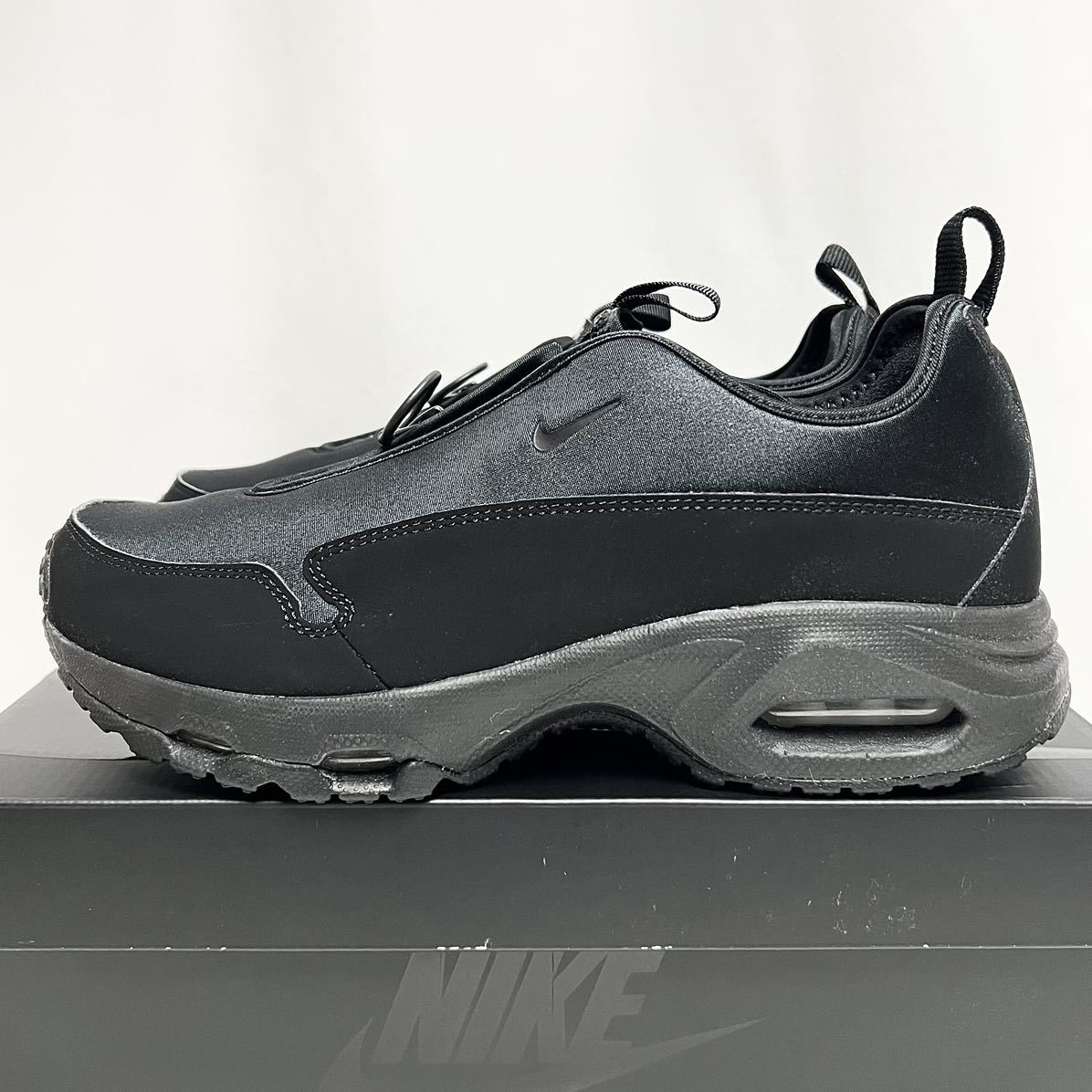 27.5cm 新品 コム・デ・ギャルソン NIKE コラボスニーカー AIR MAX SUNDER SP CDG エア マックス サンダー 黒  ブラック COMMEdesGARCONS