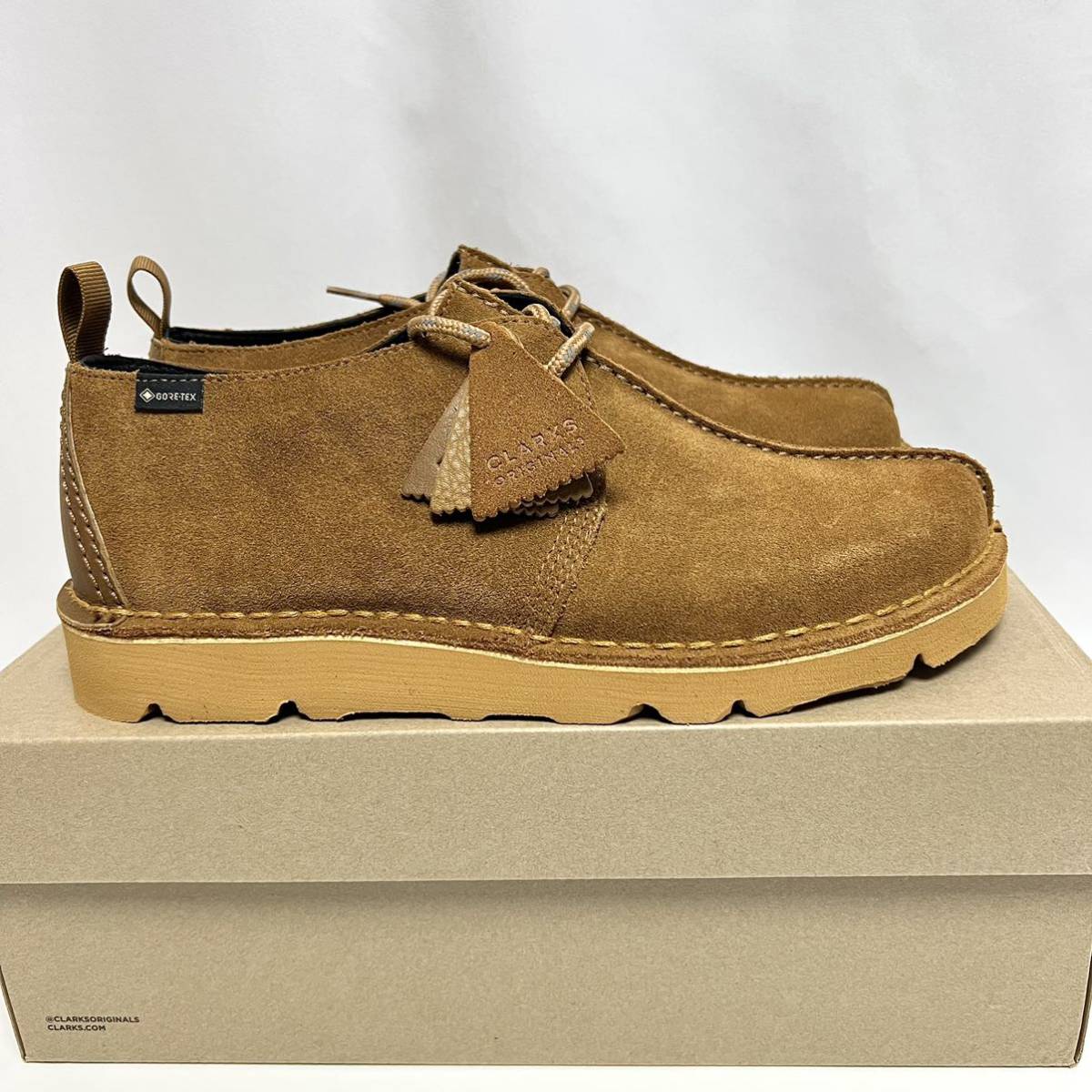 28cm 新品 クラークス オリジナルス DESERT TREK GORETEX デザートトレック ゴアテックス UK10 防水 Clarks GORE ロー Wallabee ワラビー