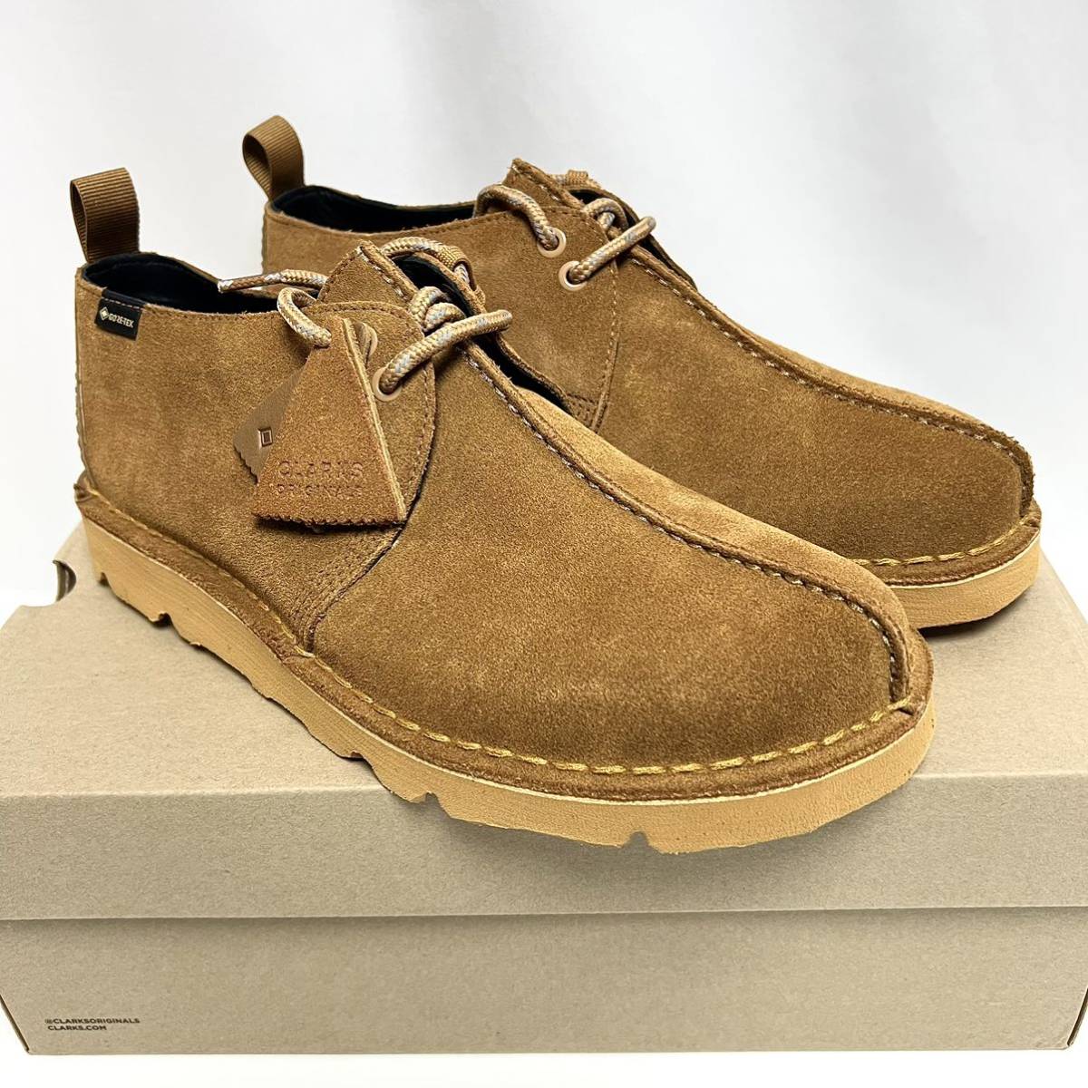 28cm 新品 クラークス オリジナルス DESERT TREK GORETEX デザートトレック ゴアテックス UK10 防水 Clarks GORE ロー Wallabee ワラビー