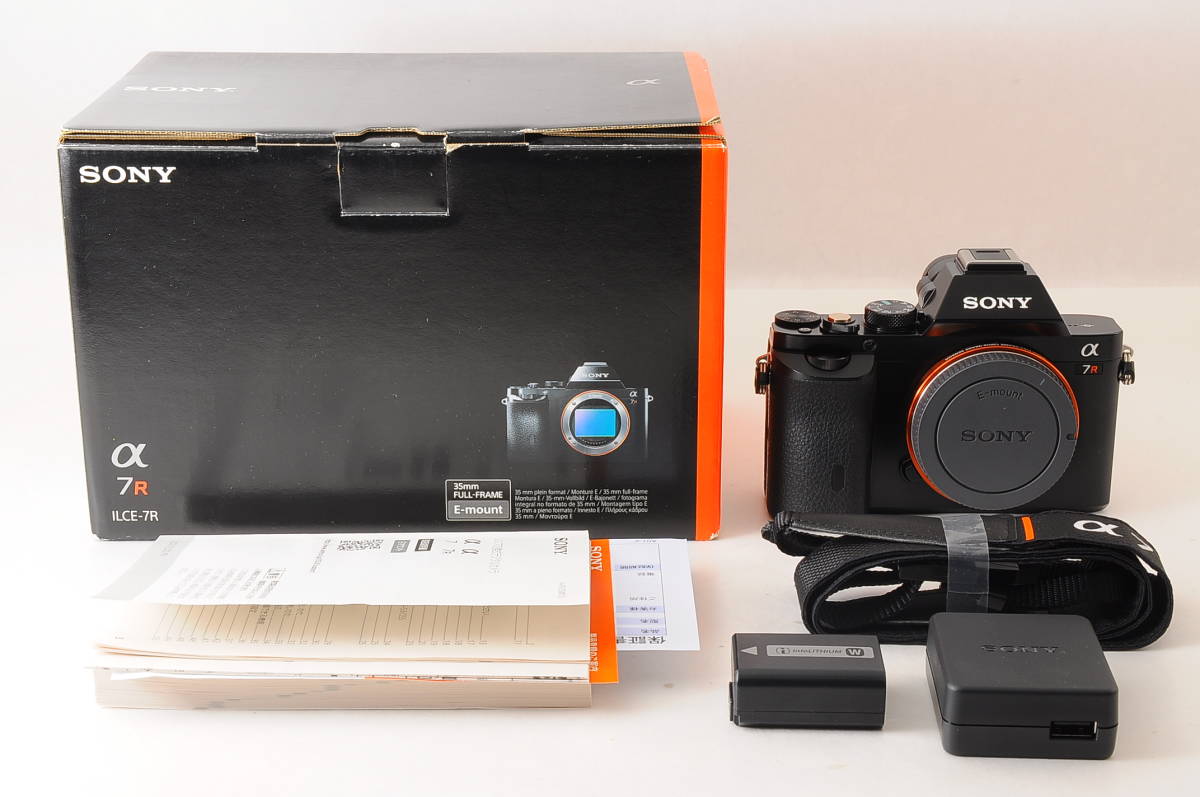 箱付き 美品 シャッター数約11000回 ソニー SONY α7R ILCE-7R ボディ