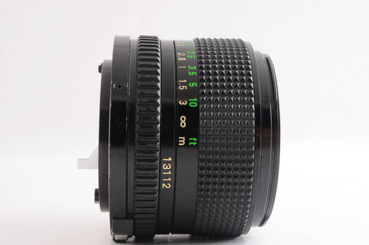CANON NEW FD @2037 レンズ 2.8 F マニュアル 24mm