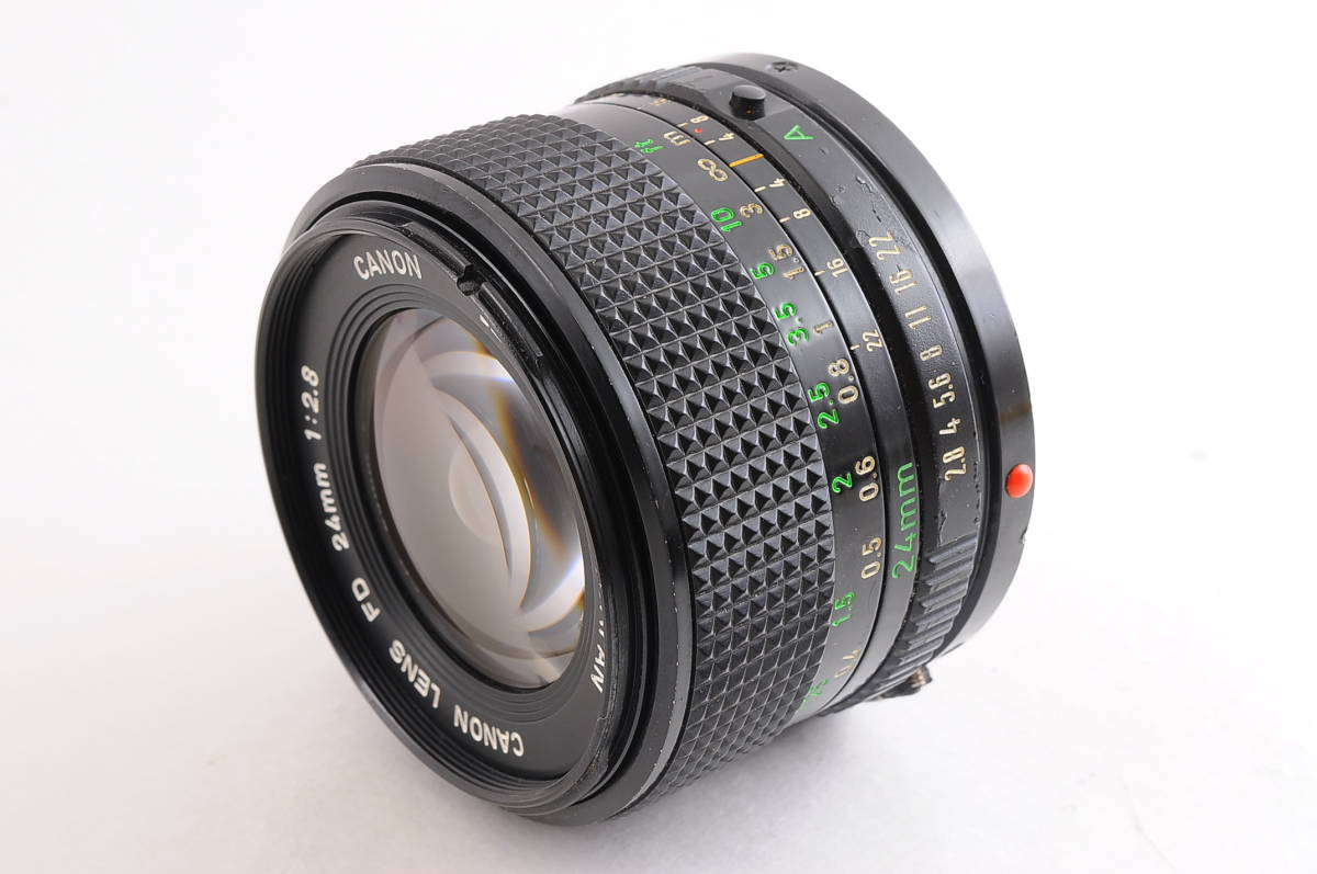 キヤノン CANON NEW FD 24mm F/2.8 マニュアルフォーカス フィルムカメラ レンズ @2037