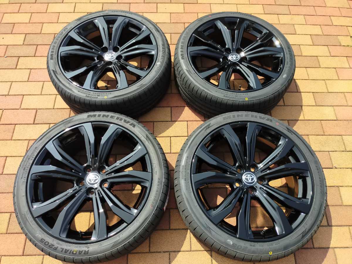 2022年 タイヤ 245/40R20 レクサスRX 20インチ 純正ホイール 4本