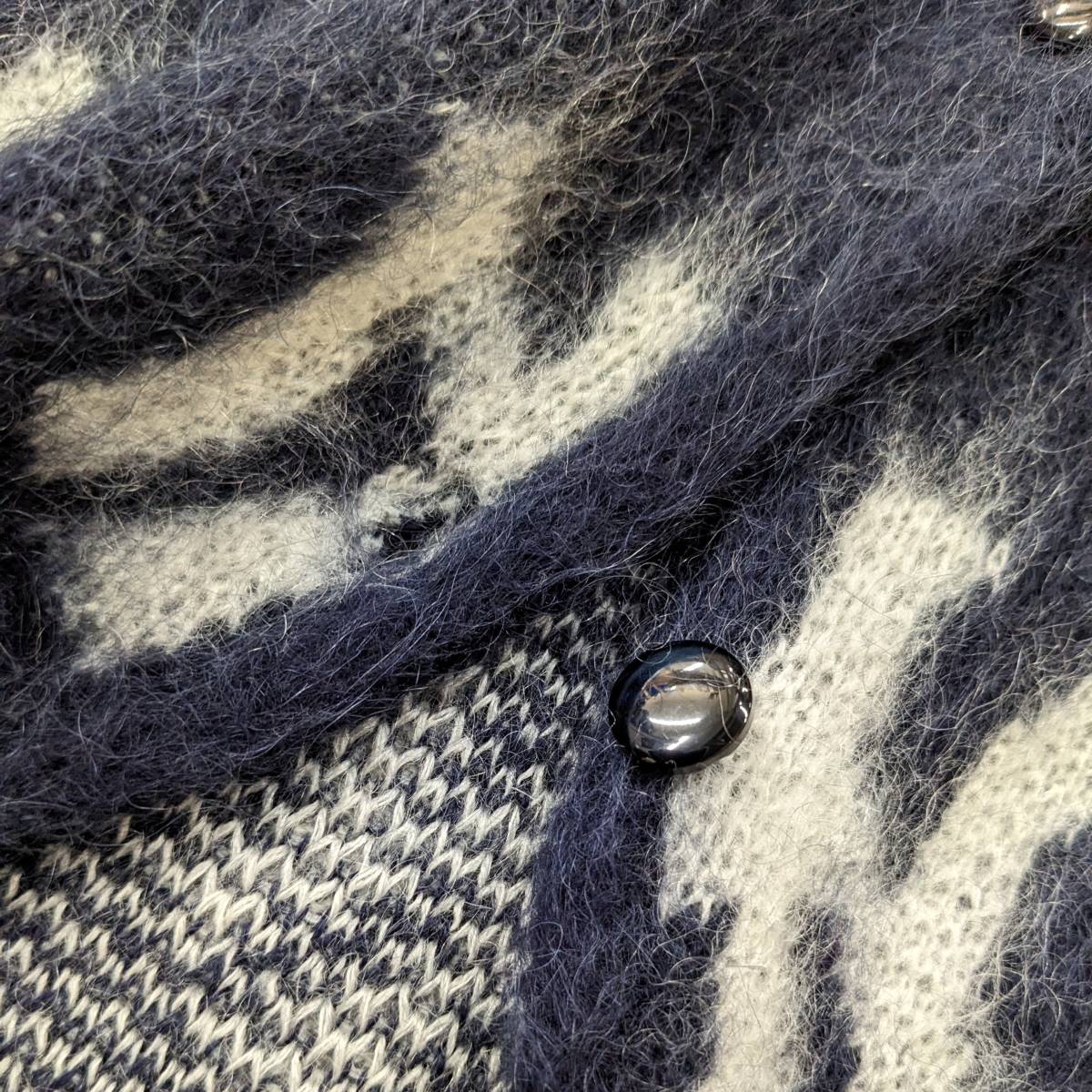 在庫一掃】 NEEDLES BOY/MLB別注MohairCardigan ×BEAMS カーディガン