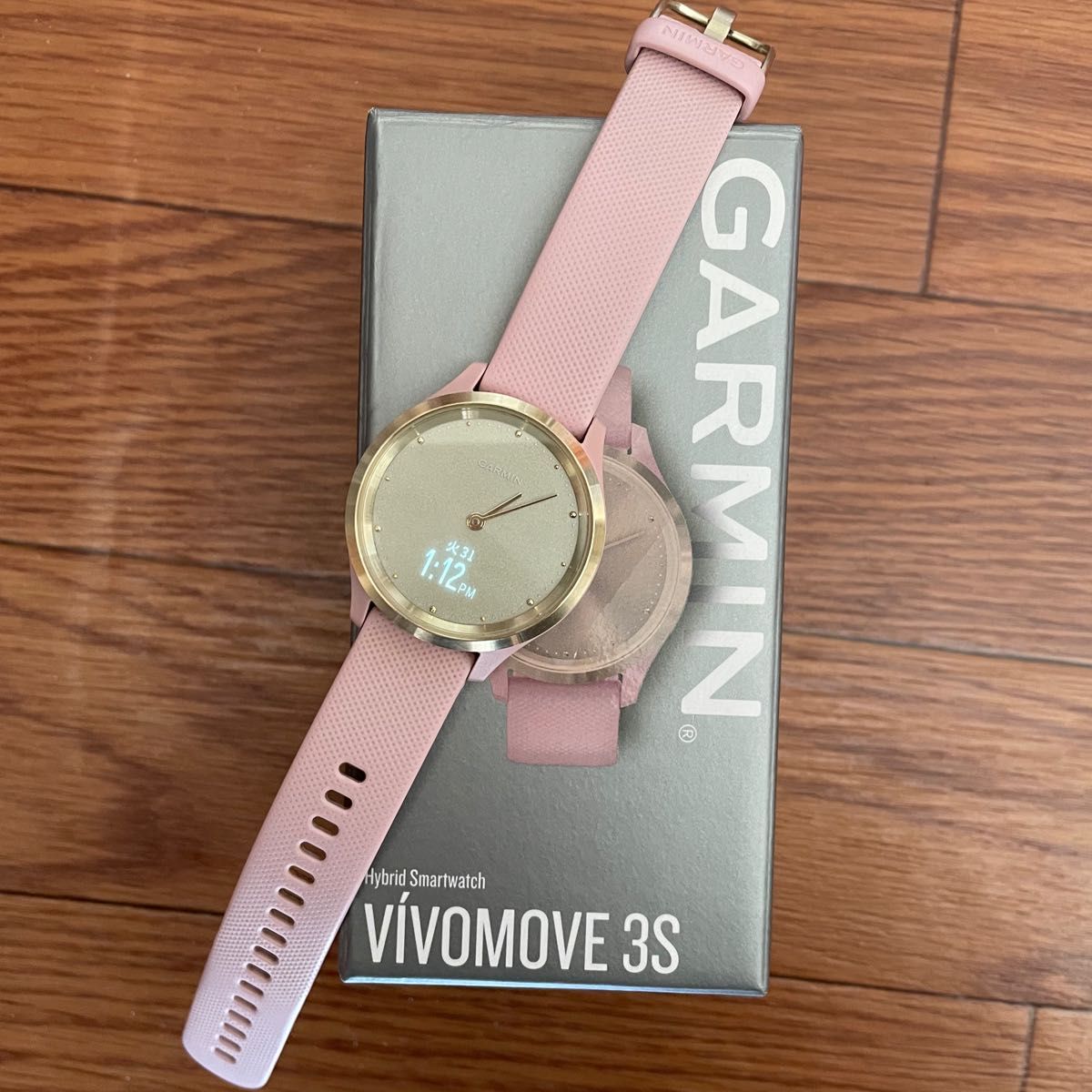 GARMIN VIVOMOVE 3S スマートウォッチ 腕時計 アナログ × デジタル