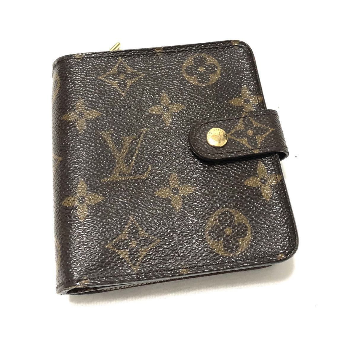 即納新品】 LOUIS VUITTON - ルイヴィトン 2つ折り財布 モノグラムの