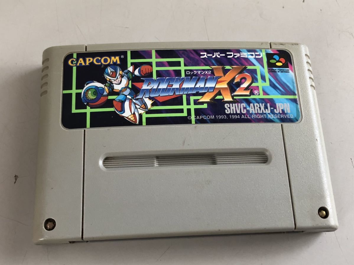 豪華で新しい ソフトのみ SFC ロックマンX2 discoverydom.ru
