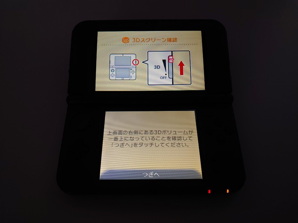 New ニンテンドー3DS LL メタリックブラック 本体 外箱付き 任天堂