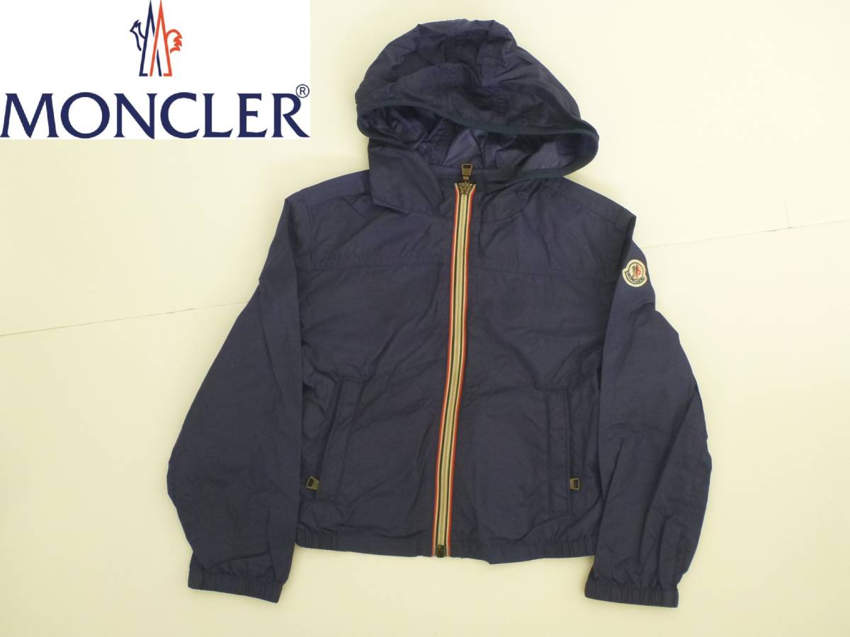 一番の贈り物 超美品 モンクレール キッズ 紺ネイビー ウィンドブレーカー 5 112 MONCLER その他 一番の贈り物 超美品 モンクレール キッズ 紺ネイビー ウィンドブレーカー 5 112 MONCLER その他