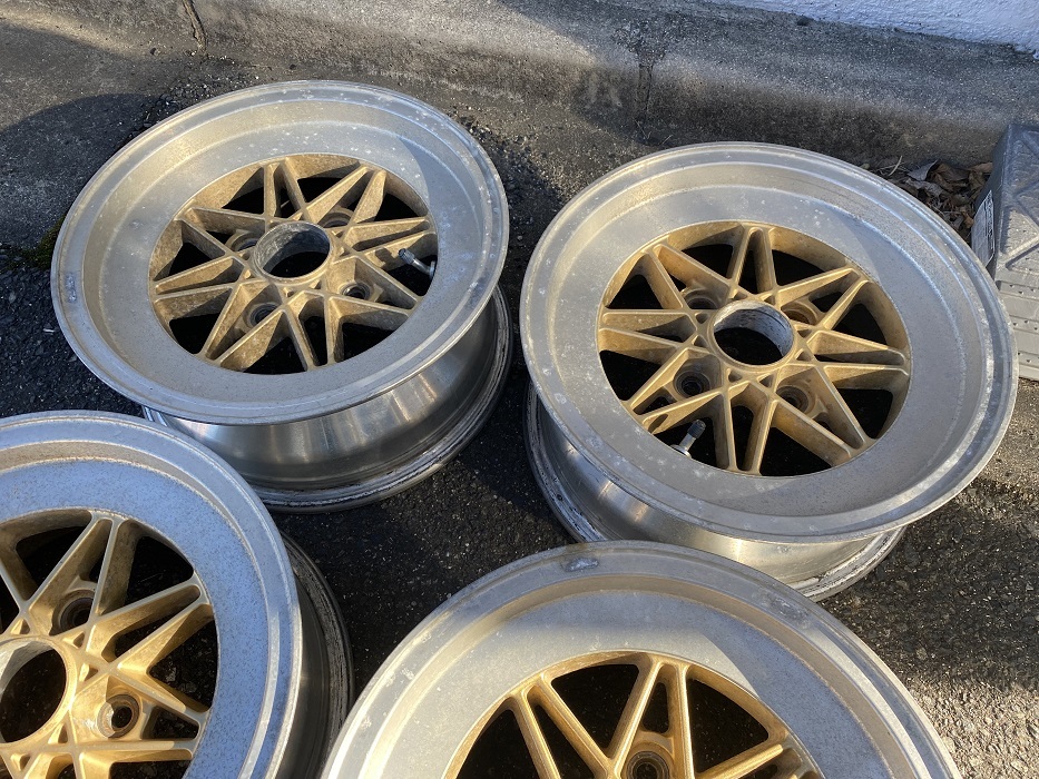 ワーク エクセル 14インチ 6J 4本 旧車ホイール 弥生 ハヤシ テクノ ファントム ワタナベ シャドー ハート エクイップ エクイップ03