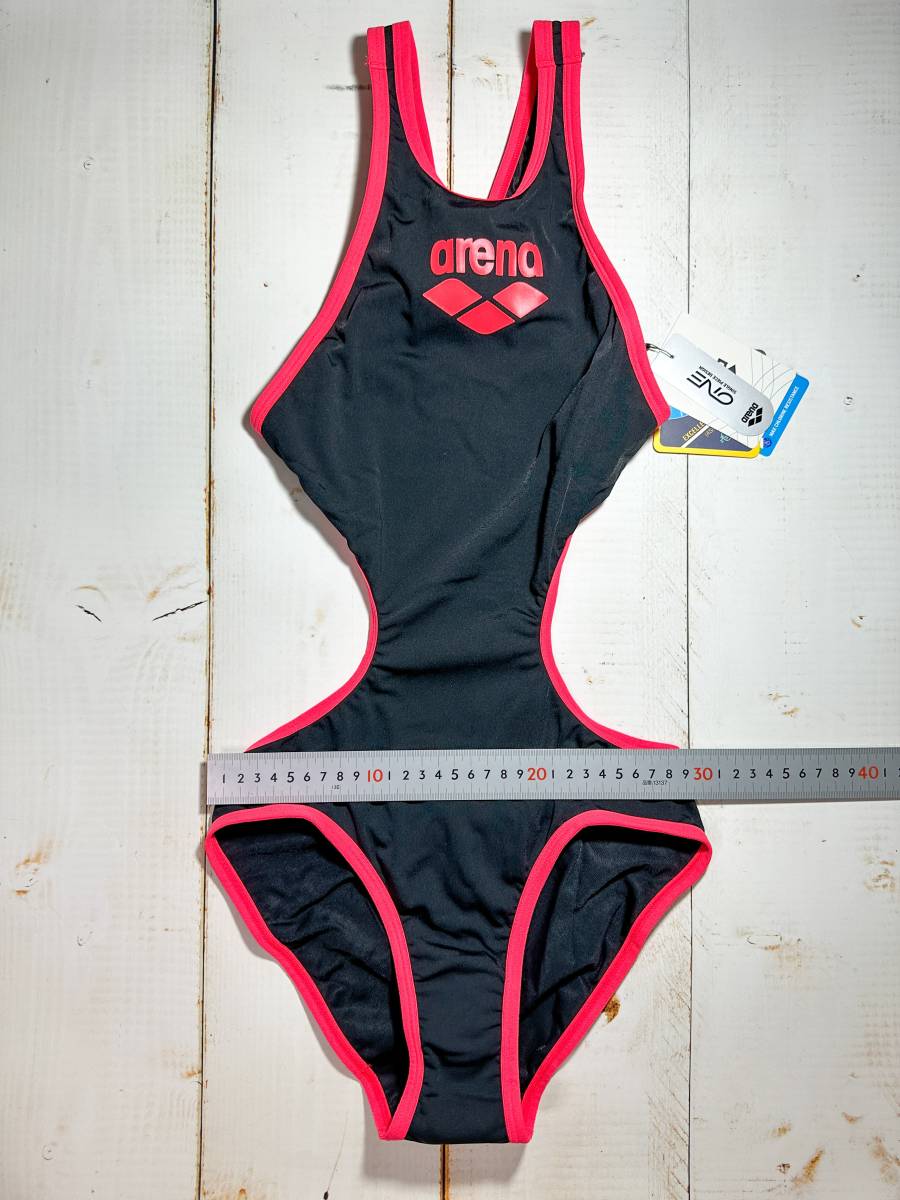Arena アリーナ 女性用 競泳水着 Big Logo Black USA ショップニュース