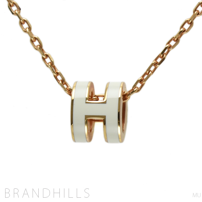 公式】 ☆極美品☆HERMES ポップH ネックレス - eurad.net