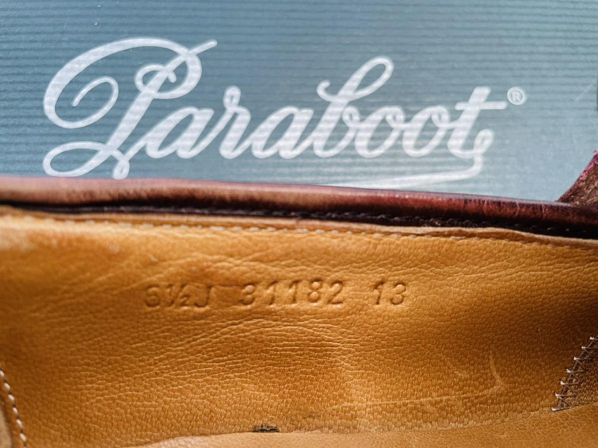 希少 Paraboot パラブーツ フォック アザラシ ランスUK6.5 ジャーナル